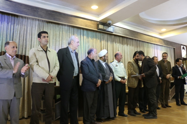 تجليل از برگزاركنندگان نشست اكو توسط تيم مديريت شهري/'گزارش تصویری